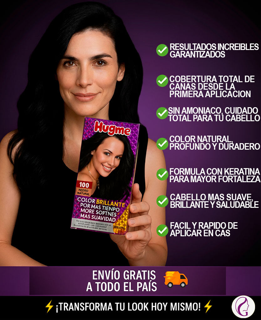 Tinte crema tapa canas Hugme